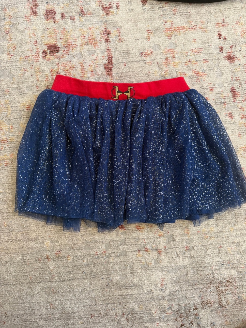 Marvel Captain Marvel Tulle Skort Girls Size 7/8